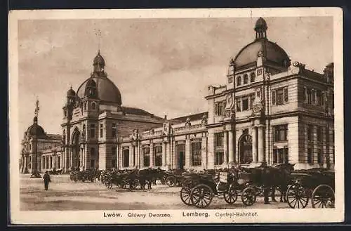 AK Lemberg, Central-Bahnhof