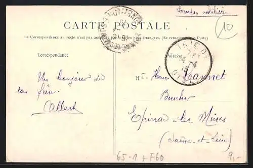 AK Tricot /Oise, la Gare