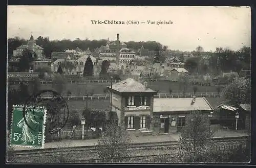 AK Trie-Chateau /Oise, Vue générale