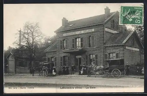 AK Laboissière /Oise, la Gare