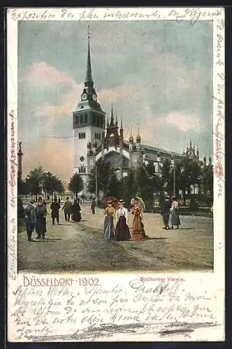 AK Düsseldorf, Industrie- u. Gewerbe Ausstellung 1902, Bochumer Verein