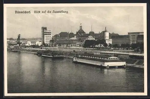 AK Düsseldorf, Blick auf die Ausstellung