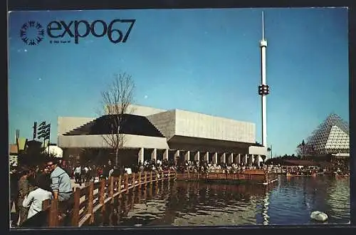 AK Montreal, Expo 67, Le Jardin des Etoiles