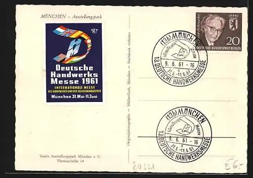 AK München, Ausstellungspark