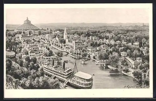 AK Wien, Österr.-Adria-Ausstellung 1913, Gesamtansicht