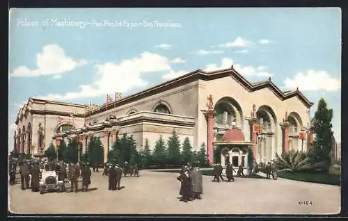 AK San Francisco, Panama-Pacific International Exposition 1915, the Palace of Machine