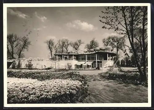 AK Köln, Bundesgartenschau, Parkcafè-Restaurant