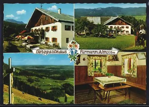 AK Anger /Obb., Berggasthaus Fürmann-Alm