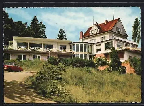 AK Margarethenhöhe /Königswinter, Hotel-Restaurant Berghof Bogdanski