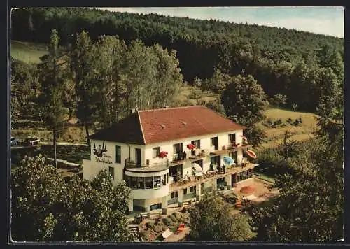 AK Bad König i. Odw., Hotel Pension Haus Waldfrieden