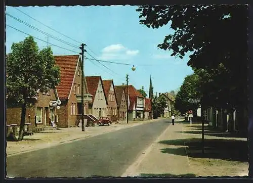 AK Rehburg, Mühlentorstrasse mit Geschäft