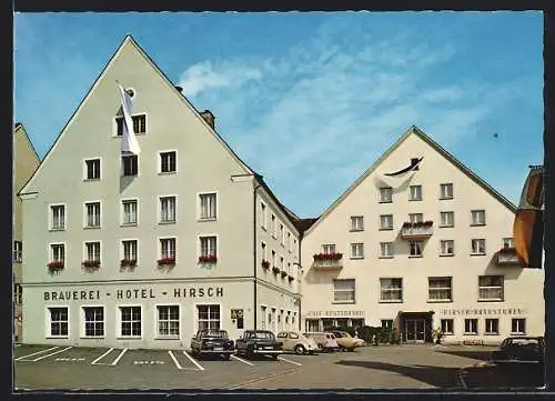 AK Ottobeuren /Allgäu, Hotel-Brauerei Hirsch