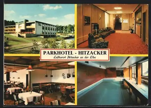 AK Hitzacker /Elbe, Parkhotel, mit Hallenbad