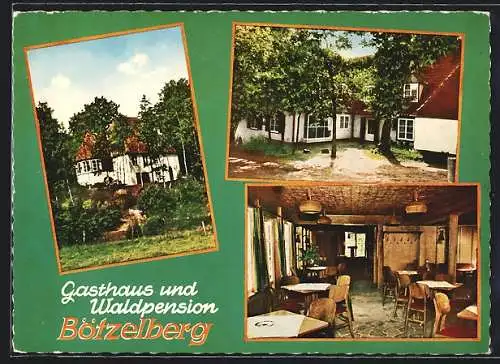 AK Hösseringen /Uelzen, Gasthaus-Pension Bötzelberg H. Meyer