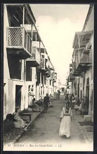 AK Biskra, Rue des Ouled-Nails