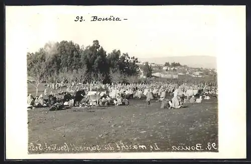 AK Bouira, Versammlung mit Zelten auf einem Feld