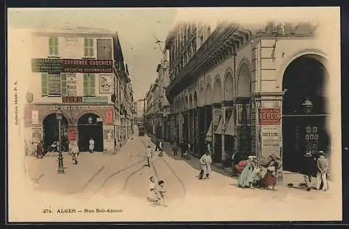 AK Alger, Rue Bab-Azoum