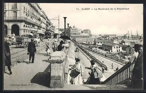 AK Alger, Le Boulevard de la Republique