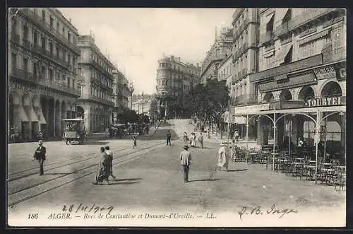 AK Alger, Rues de Constantine et Dumont-d`Urville