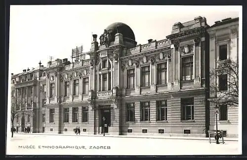 AK Zagreb, Musée Ethnographique