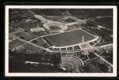 AK Berlin, Reichssportfeld, Olympia-Stadion mit Dietrich-Eckardt-Bühne