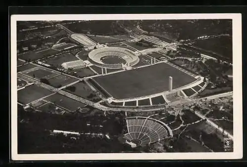 AK Berlin, Reichssportfeld, Olympia-Stadion mit Dietrich-Eckardt-Bühne