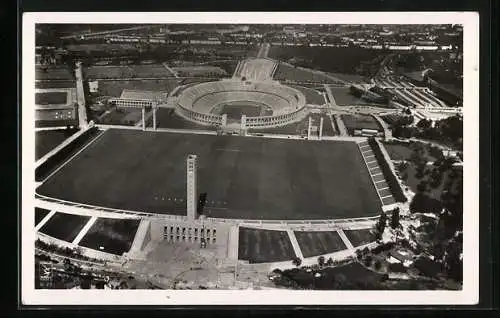 AK Berlin-Charlottenburg, Gesamtansicht Reichssportfeld