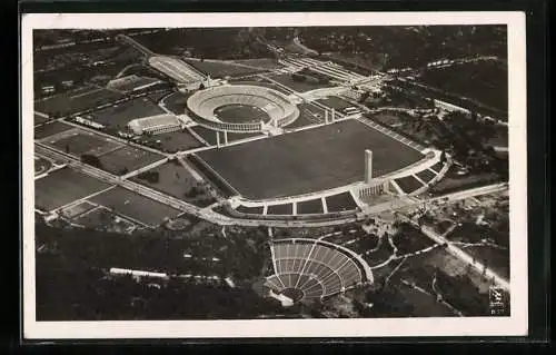 AK Berlin, Reichssportfeld, Olympia-Stadion mit Dietrich-Eckardt-Bühne