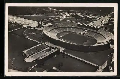 AK Berlin, Reichssportfeld, Olympia 1936, Schwimmstadion und Olympia-Stadion