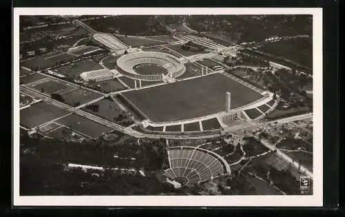 AK Berlin, Reichssportfeld, Olympia-Stadion mit Dietrich-Eckardt-Bühne