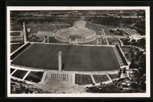 AK Berlin-Charlottenburg, Gesamtansicht Reichssportfeld