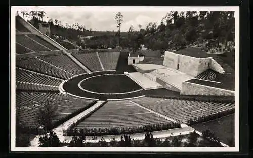 AK Berlin, Reichssportfeld, Olympia 1936, Dietrich-Eckardt-Freilichtbühne