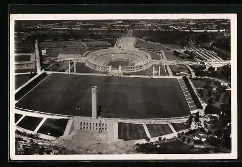 AK Berlin, Gesamtansicht des Reichssportfeldes