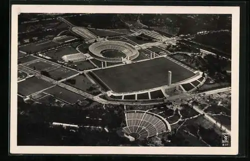 AK Berlin, Reichssportfeld, Olympia-Stadion mit Dietrich-Eckardt-Bühne