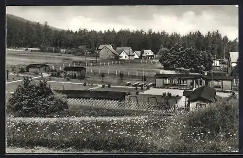 AK Crawinkel /Arnstadt, Kinderferienlager und Ortsteil Friedrichsanfang