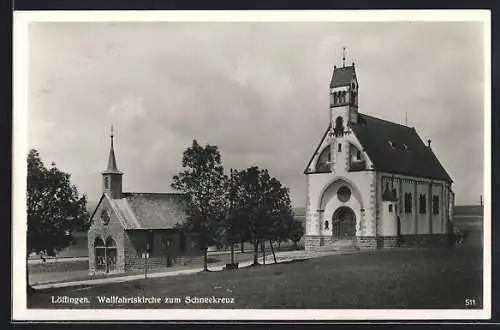 AK Löffingen, Wallfahrtskirche zum Schneekreuz und Wallfahrtskapelle