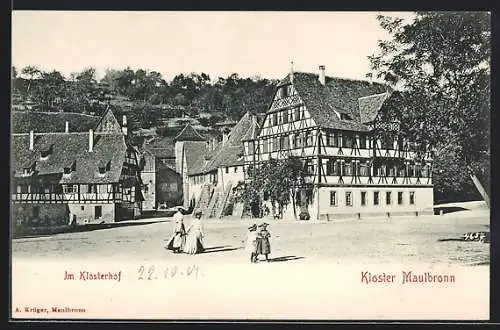 AK Kloster Maulbronn, Im Klosterhof