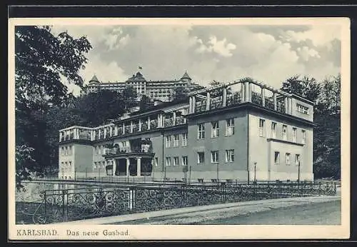 AK Karlsbad, Das neue Gasbad