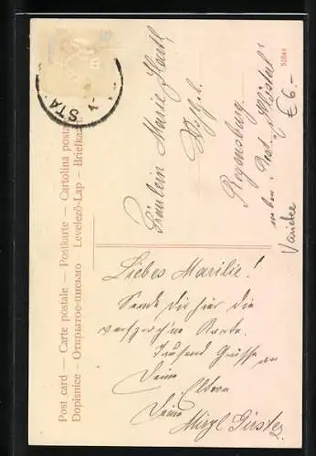 AK Mizzi Girster, Portraits in verschiedenen Rollen