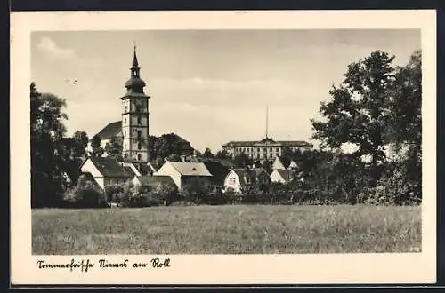 AK Niemes am Roll, Seitenblick zum Ort