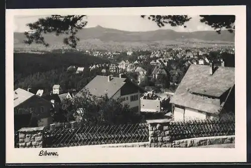 AK Reichenberg / Liberec, Panorama