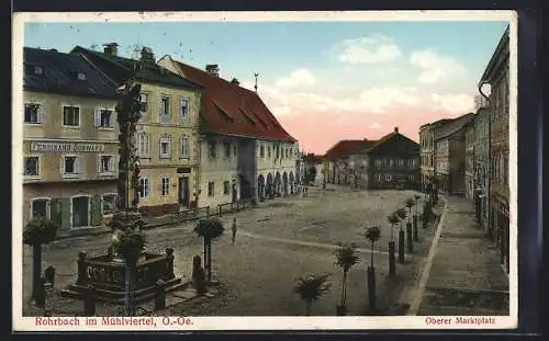 AK Rohrbach im Mühlviertel, Oberer Marktplatz