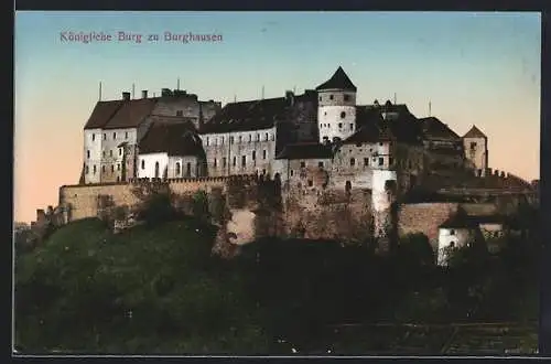 AK Burghausen / Salzach, Königliche Burg