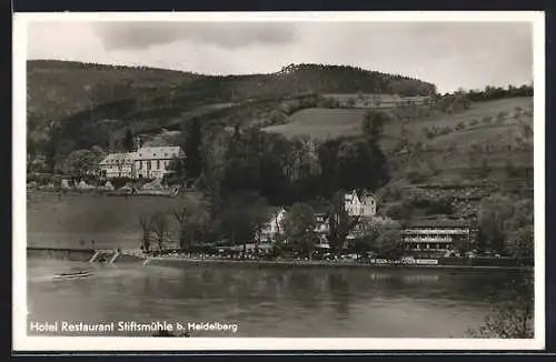 AK Heidelberg / Neckar, Hotel-Restaurant Stiftsmühle