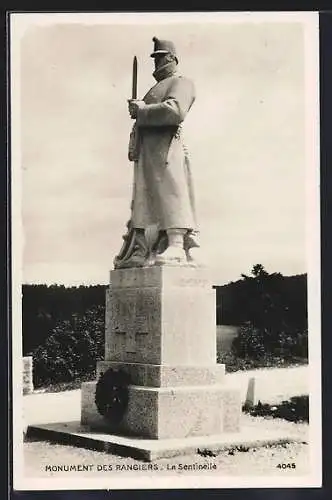 AK La Baroche, Sentinelle, Monument des Rangiers