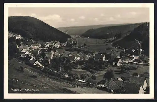 AK Hütten / Schmiechtal, Gesamtansicht