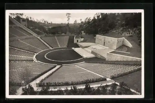 AK Berlin, Reichssportfeld, Olympia 1936, Dietrich Eckardt-Bühne