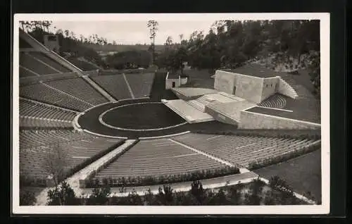 AK Berlin, Reichssportfeld, Olympia 1936, Dietrich Eckardt-Bühne