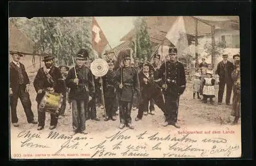 AK Schweiz, Schützenfest auf dem Lande