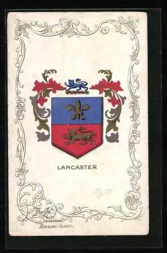 AK Wappen von Lancaster